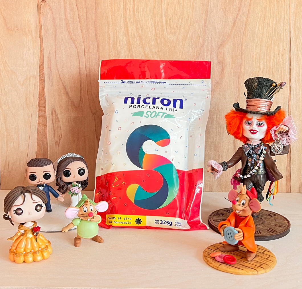 Nicron Soft - Air dry clay - Cold porcelain