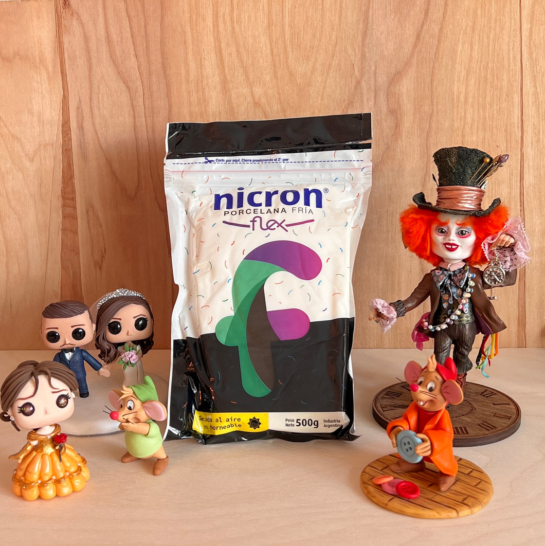 Nicron Flex - Air dry clay - Cold porcelain