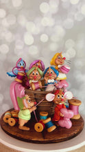 Load and play video in Gallery viewer, Cinderella Party Decorations, Cinderella Mice Figurine
