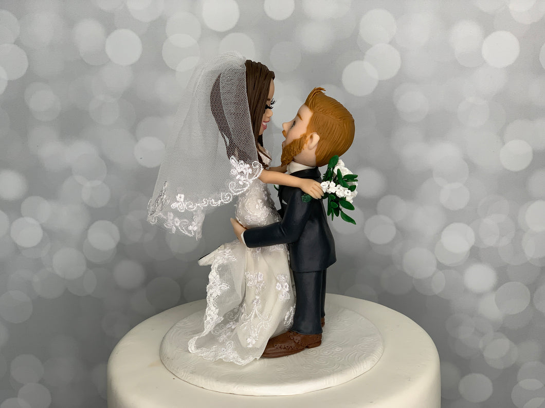 Life Me Up Wedding Cake Topper Figurine