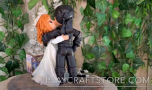 Load image into Gallery viewer, Princess Bride Wedding Cake Figurine
