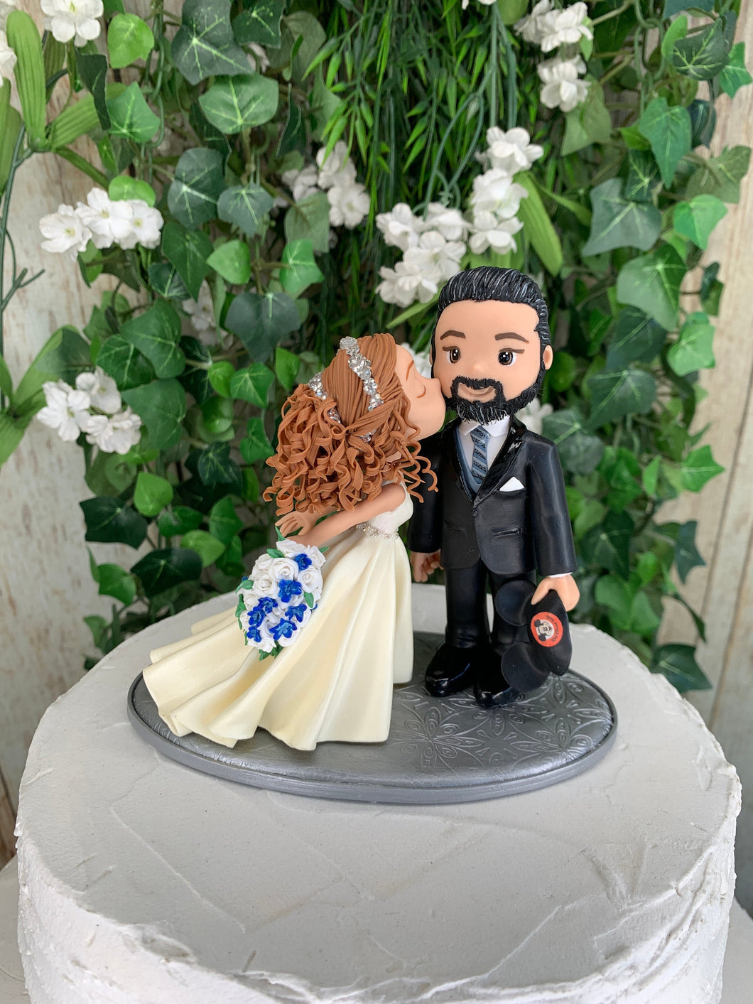 Classic Wedding Cake Topper Figurine