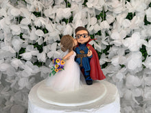Load image into Gallery viewer, Doctor Strange and Mermaid Wedding Cake Topper Figurine
