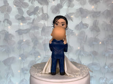 Load image into Gallery viewer, Lift Me Up Wedding Cake Topper Figurine
