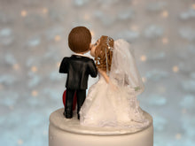 Load image into Gallery viewer, Iron Man and Bride Wedding Cake Topper Figurine
