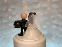Load image into Gallery viewer, Disney Bride and Bounty Hunter Wedding Cake Topper Figurine
