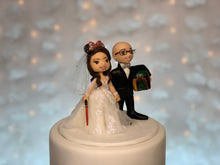 Load image into Gallery viewer, Disney Bride and Bounty Hunter Wedding Cake Topper Figurine
