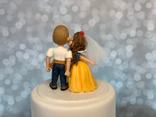 Load image into Gallery viewer, Snow White and Carpenter Wedding Cake Topper Figurine
